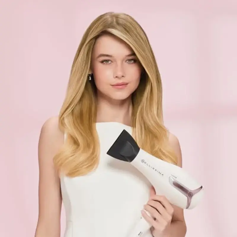 Bellissima Imetec K9 2600 Phon Leggero 2300W Asciugatura Rapida - Asciugacapelli Ionico - Capelli Idratati e Senza Effetto Crespo - Styling Definito con Diffusore e Spazzola Inclusi miniatura 2