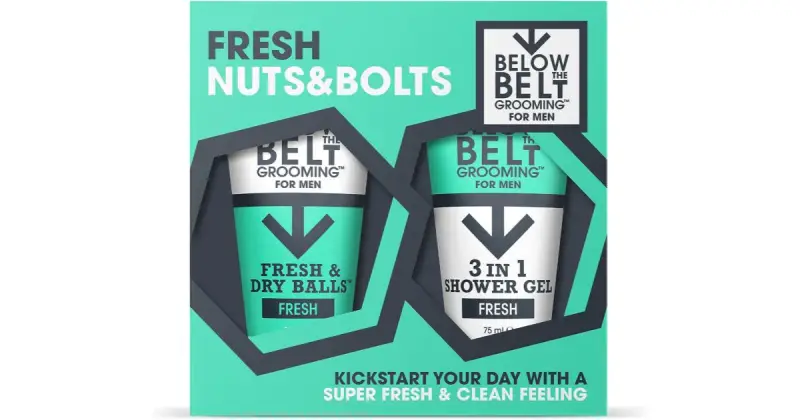 Below the belt Fresh Nuts & Bolts Gift Set