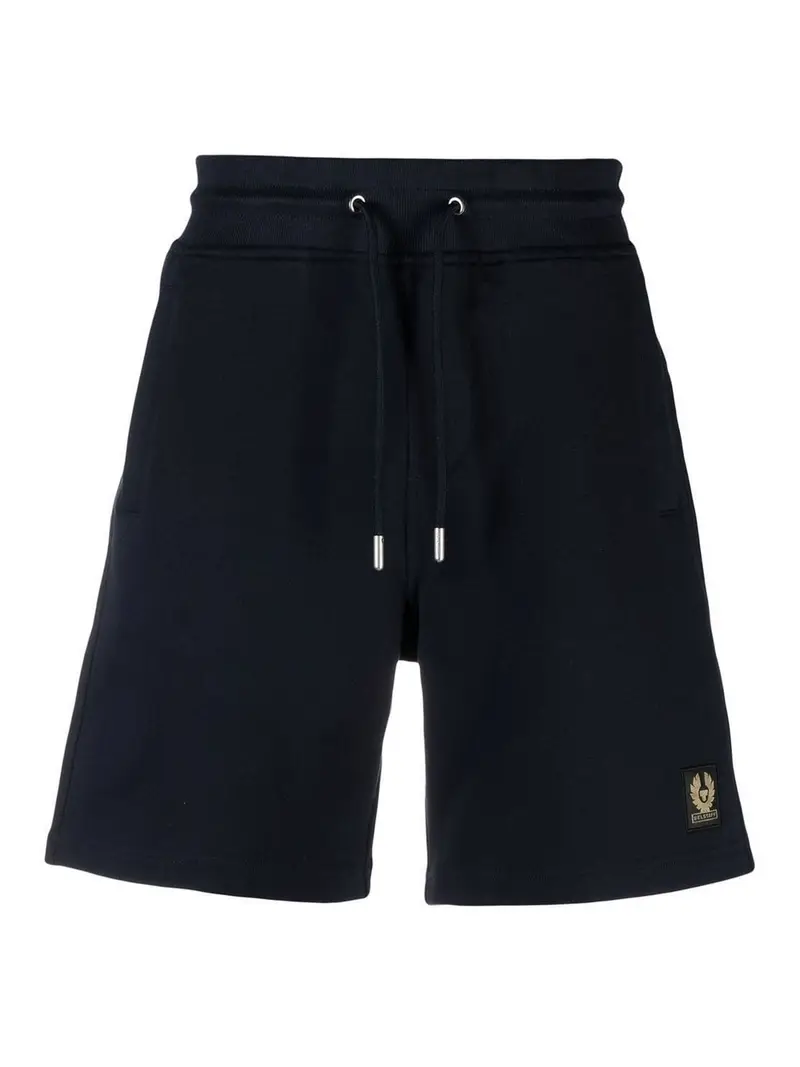 Pantaloncini in cotone Belstaff Blu scuro
