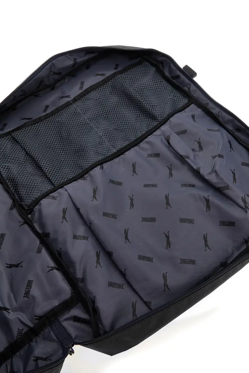 Zaino da cabina nero con tasche multiple Jaguar BP92-1993 [NERO] miniatura 5