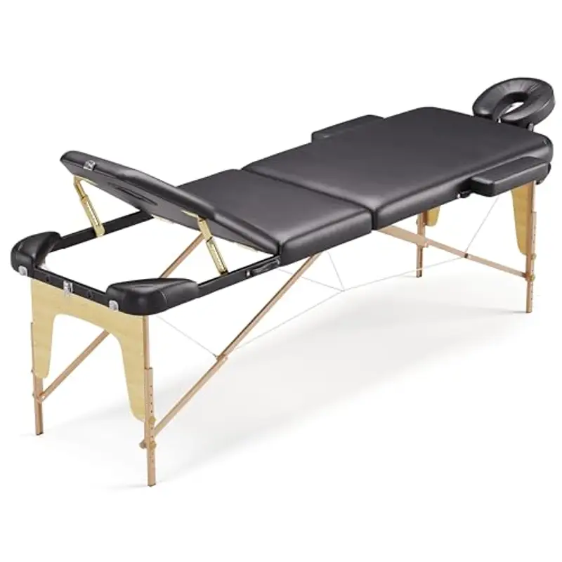 Beltom® LETTINO PER MASSAGGIO PORTATILE 3 ZONE NUOVO MODELLO - DIMENSIONE XL 195 X 70 CM - PANNELLO REIKI - ANGOLI miniatura 2