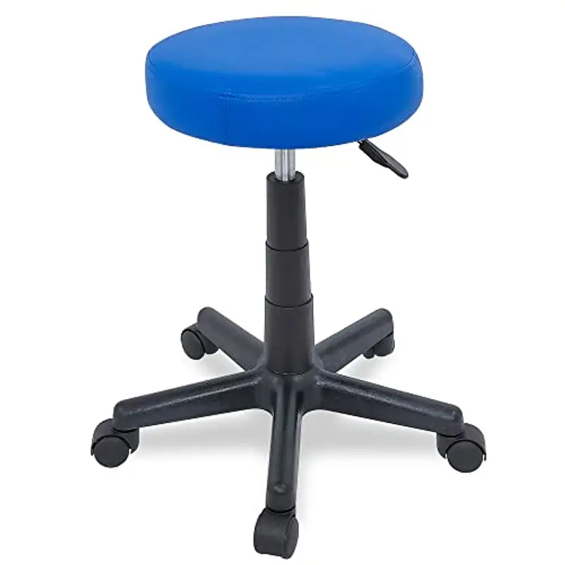 Beltom® Sgabello SGABELLI Pedicure Manicure Massaggio per CASA Salotto Studio Estetista Massaggi Tatuaggi Tattoo Fisioterapia FISIOTERAPISTA - Blu miniatura 3