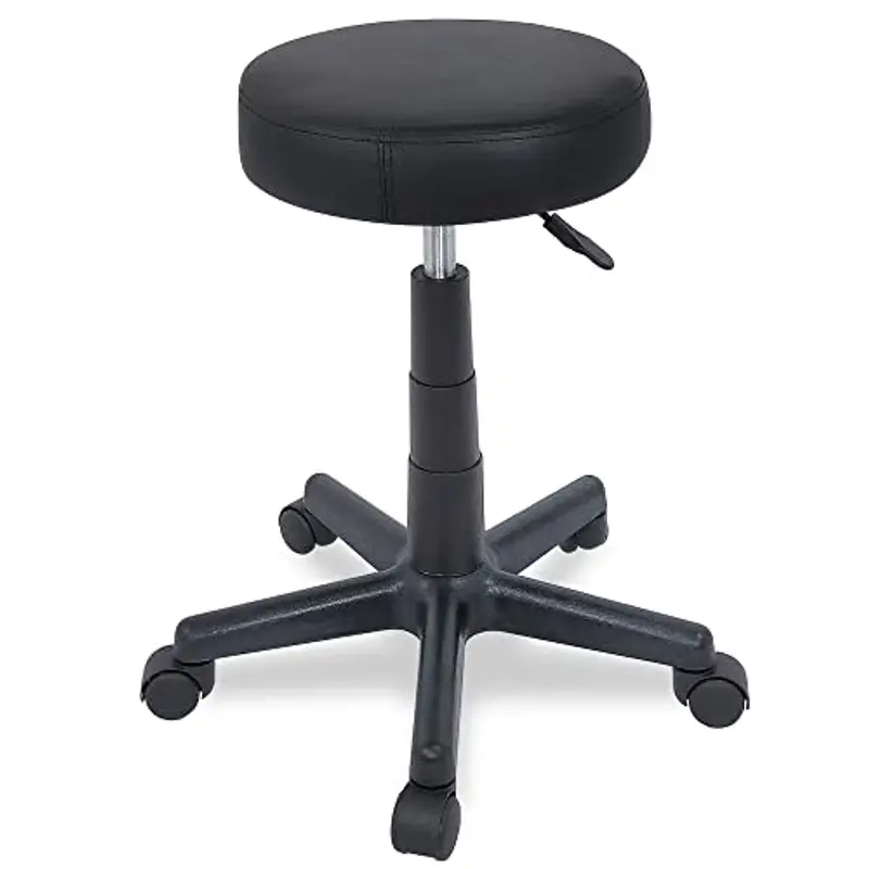 Beltom® Sgabello SGABELLI Pedicure Manicure Massaggio per CASA Salotto Studio Estetista Massaggi Tatuaggi Tattoo Fisioterapia FISIOTERAPISTA - Nero miniatura 3