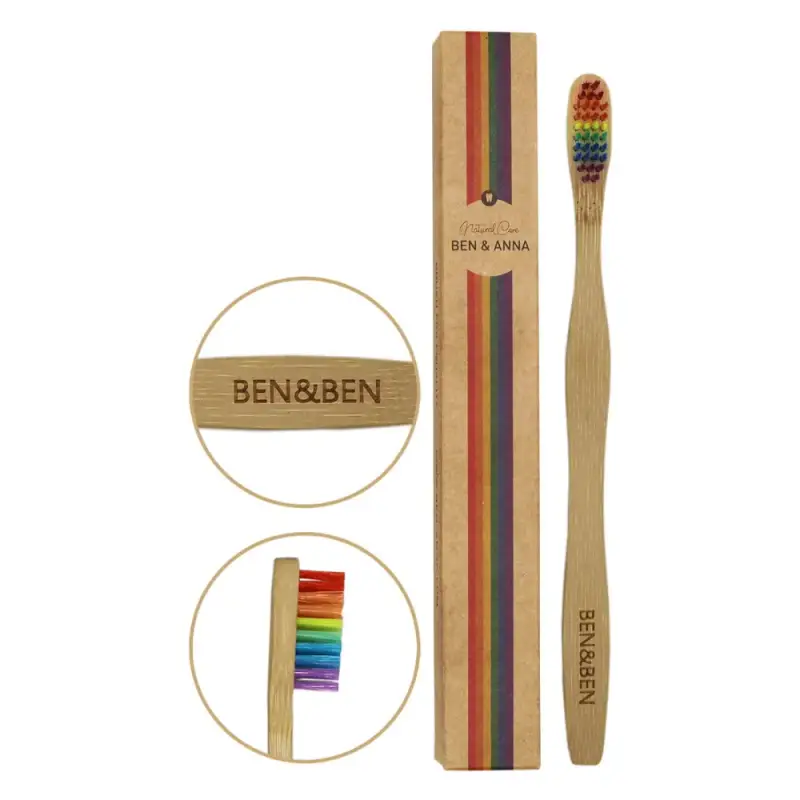 Spazzolino da denti in bambù, Ben e Ben