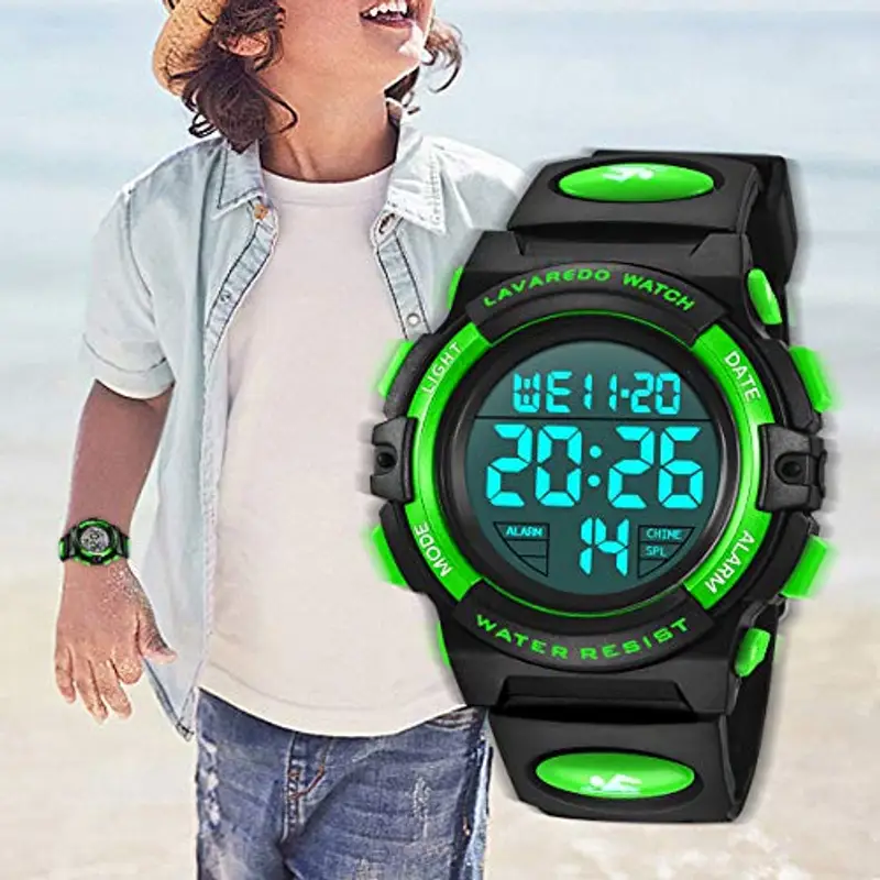 BEN NEVIS Orologio da Polso Orologi Sport per Bambini Digitale Multifunzione Impermeabile LED Luce Allarme Calendario Data con Cinturino in Silicone miniatura 2