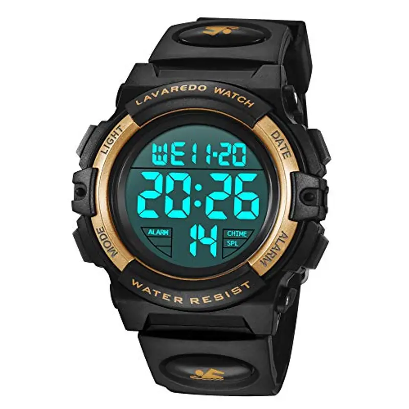 BEN NEVIS Orologio da Polso Orologi Sport per Bambini Digitale Multifunzione Impermeabile LED Luce Allarme Calendario Data con Cinturino in Silicone Blu