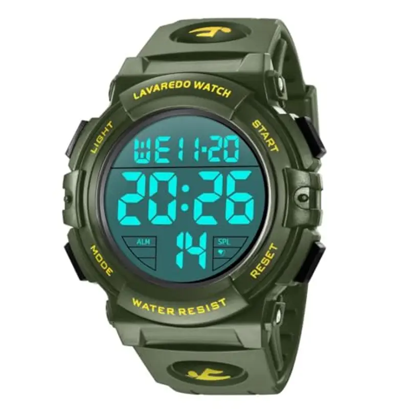 BEN NEVIS Orologio Digitale da Uomo Orologio Sportivo Militare 5ATM Impermeabile Cronografo Militare Orologio da Polso per Uomo