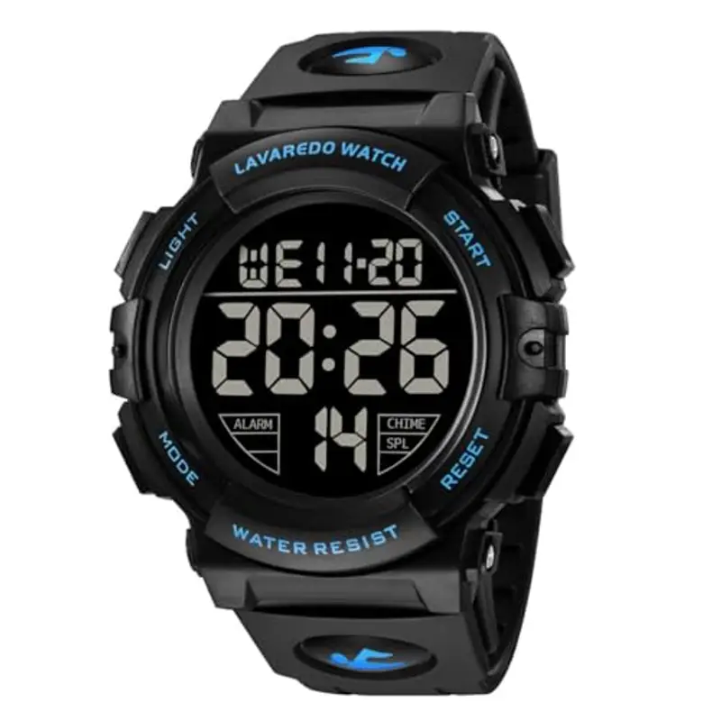 BEN NEVIS Orologio Digitale da Uomo Orologio Sportivo Militare 5ATM Impermeabile Cronografo Militare Orologio da Polso per Uomo con Retroilluminazione a LED Sveglia Data/Antiurto