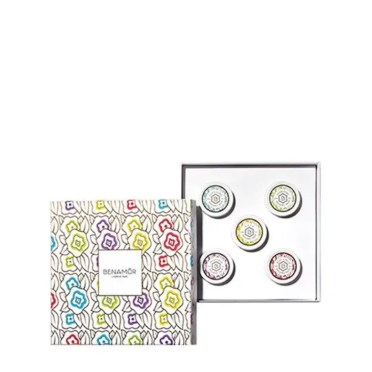 Set regalo Benamor Balsamo per le labbra 5 x 12 ml