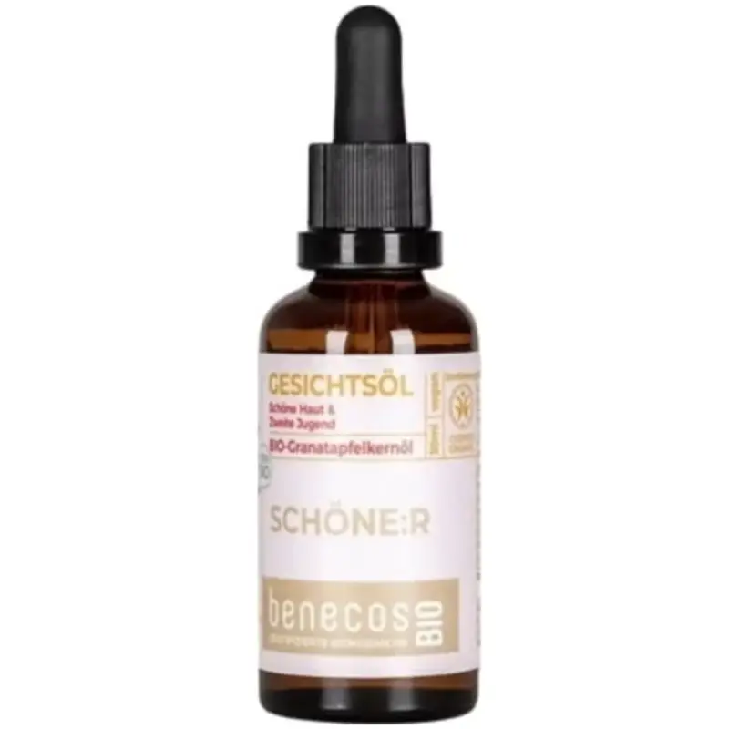 benecosBIO Olio Viso all'Olio di Semi di Melograno Bio 50 ml