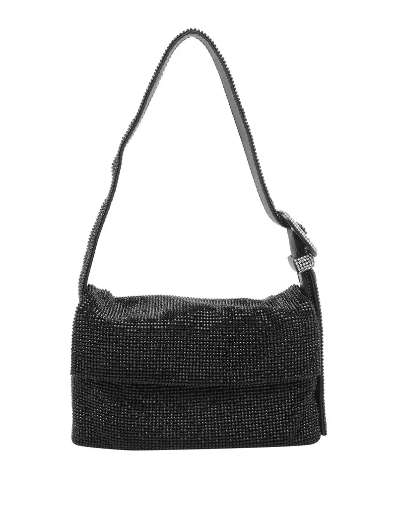 Black Letty Le Mignon Stucco a tracolla Nero