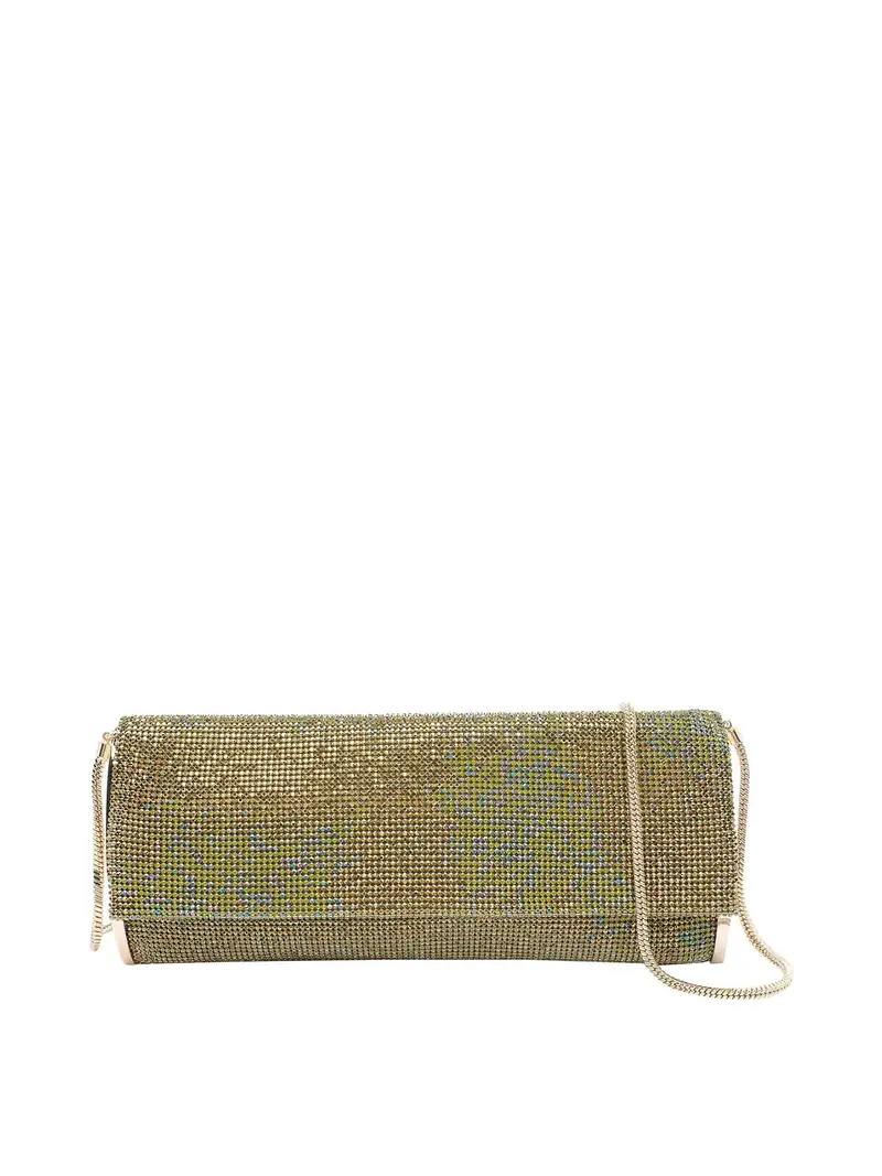 Green Kate Crystals Crossbody Borse Verde