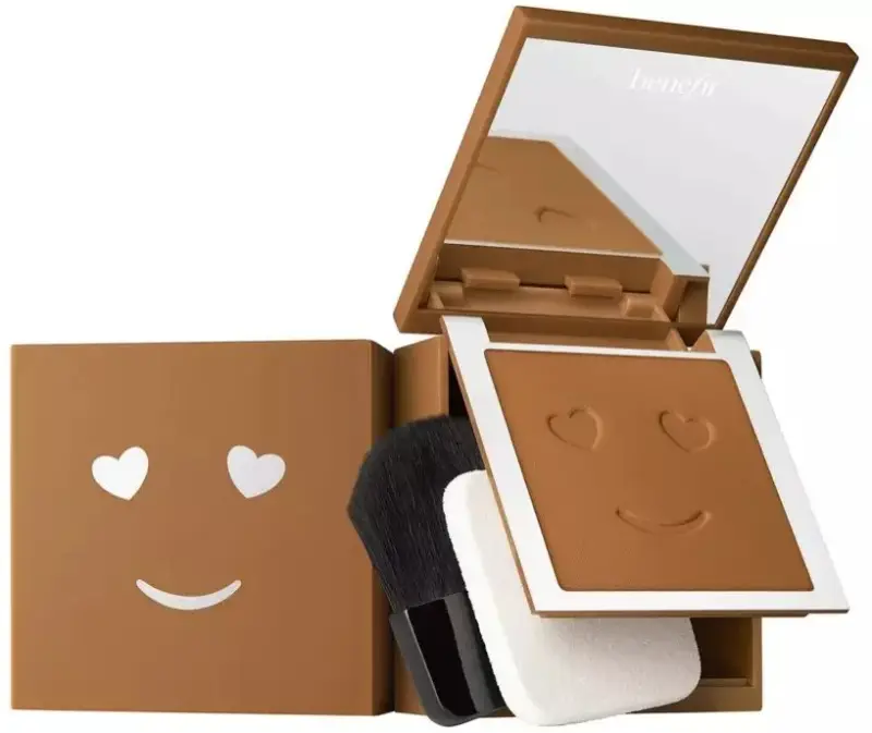 Hello Happy Velvet, finitura opaca, fondotinta compatto, 12 Dark Warm 7 g