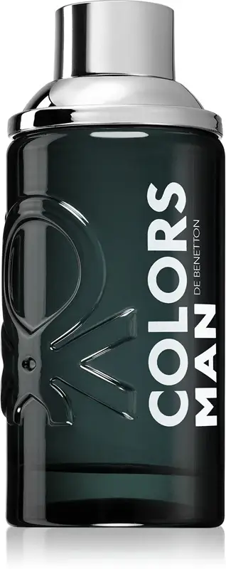 Colors de Benetton Man Black Eau de Toilette per uomo 200 ml