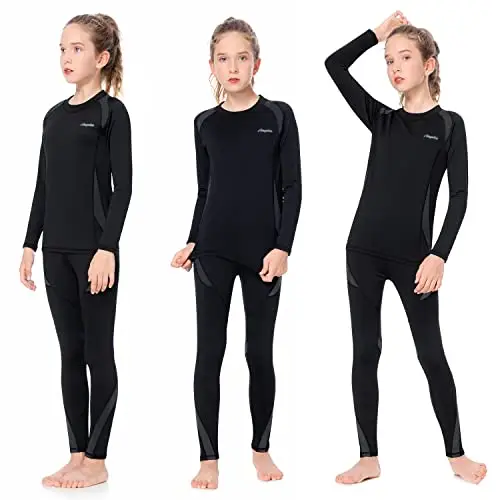 BENNALD Biancheria Intima Termica Bambino Biancheria Funzionale Uomo con Funzione Quick Dry miniatura 3