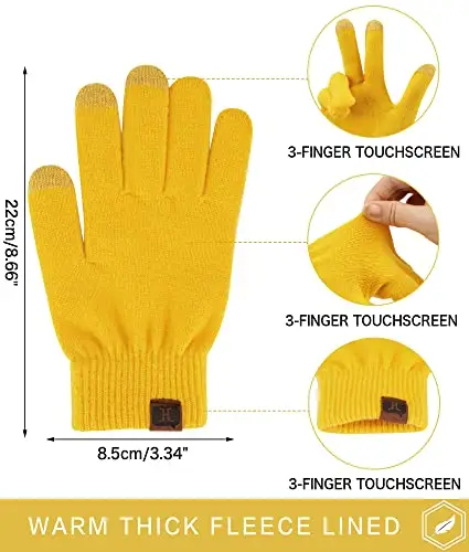 Bequemer Laden Guanti Donna Multicolore 3724329 miniatura 2