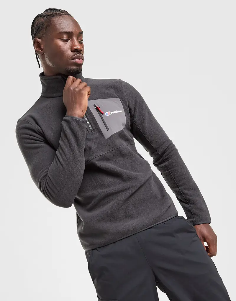 Maglia Poly Fleece Urbism, nero