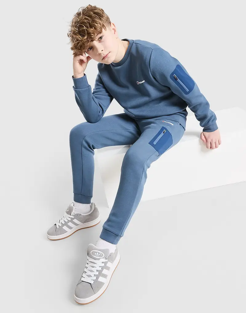 Pantaloni della Tuta Talus Fleece Junior, blu