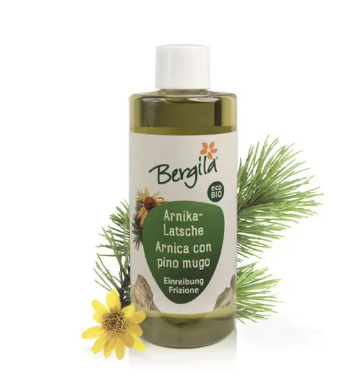 Frizione all arnica con pino mugo Green