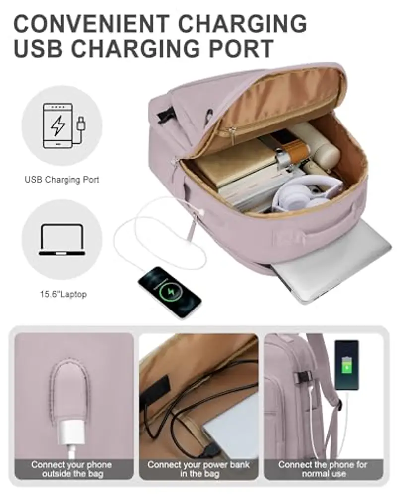 Bergsalz Zaino da viaggio Uomo Viola 2101695 miniatura 3