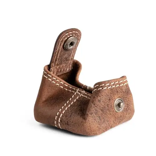 Berliner Bags Vintage Porta Monete da Uomo Lena, Porta Spiccioli Uomo in Vera Pelle, Mini Borsellino Unisex miniatura 2