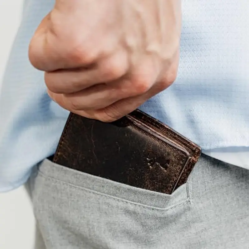 Berliner Bags Portamonete Uomo Marrone 2100552 miniatura 2