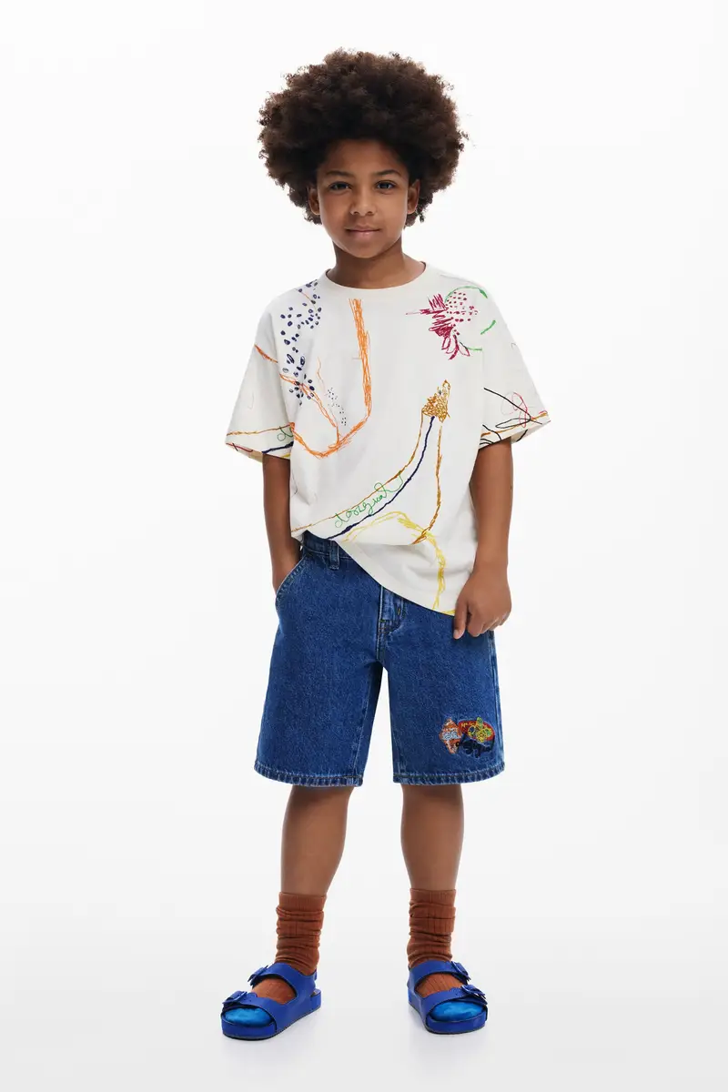 Desigual Bermuda Blu 2067295