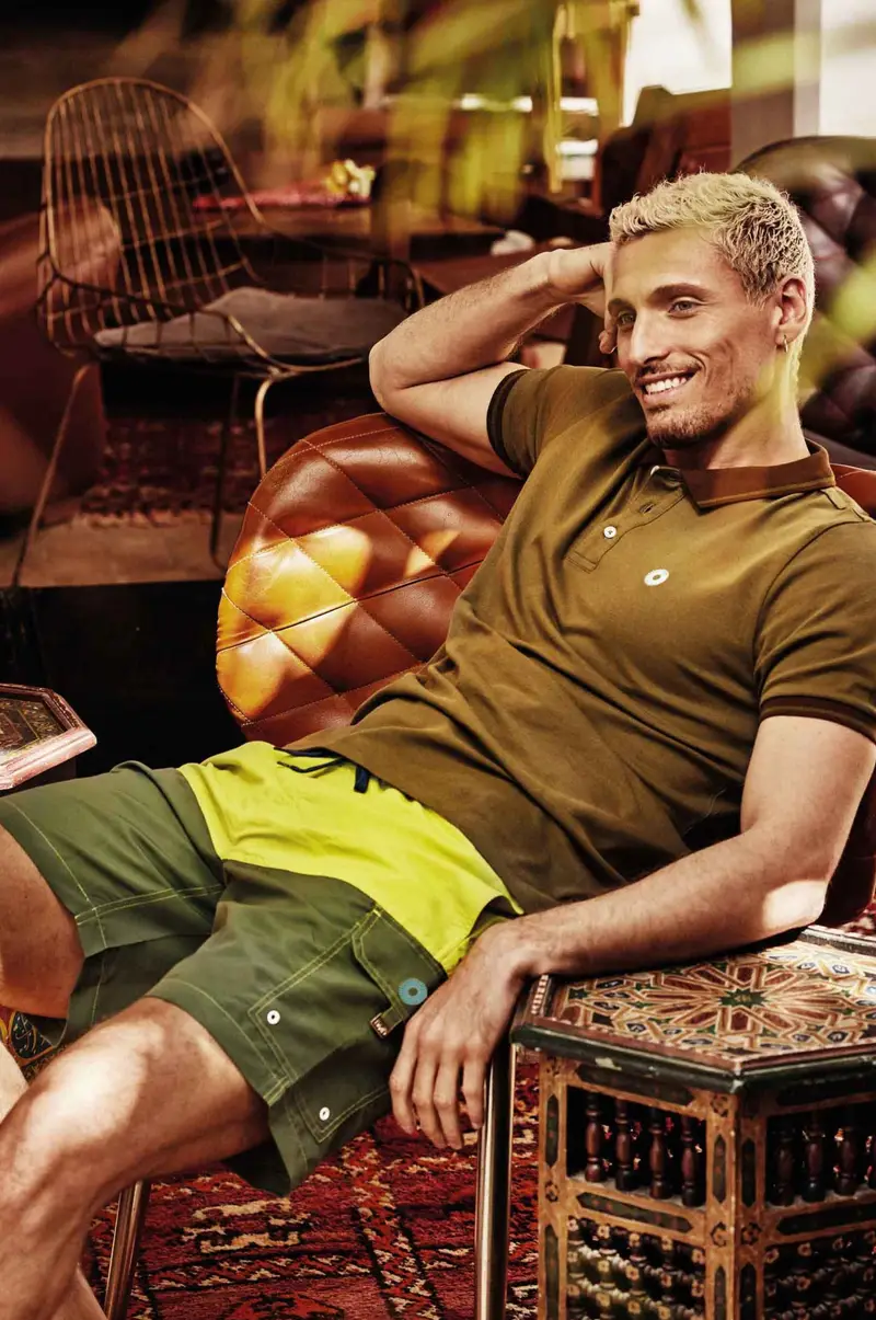 David Man Bermuda Verde 1170022