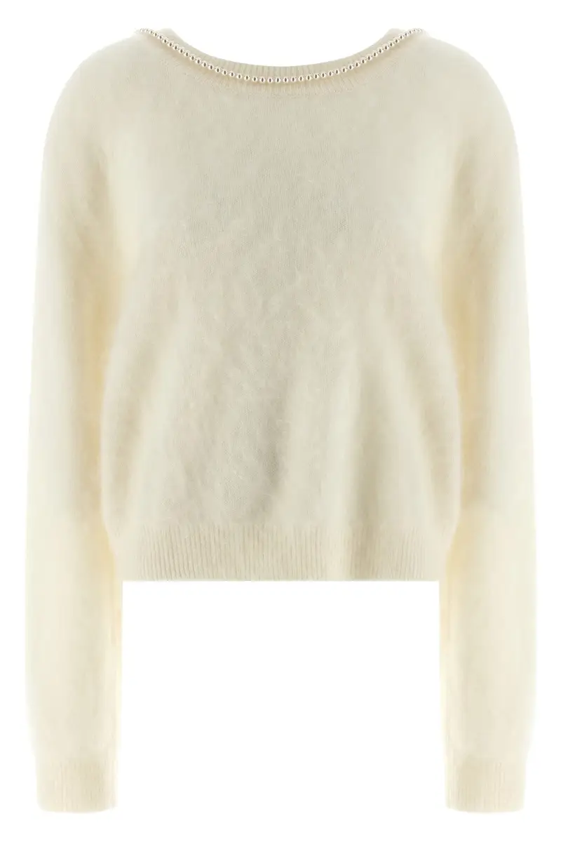 Maglione 'Solène' Bianco