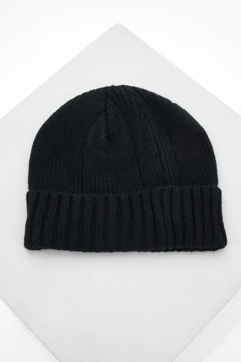 Berretto a Coste Blu Gianmarco Venturi 73182 da Uomo miniatura 3