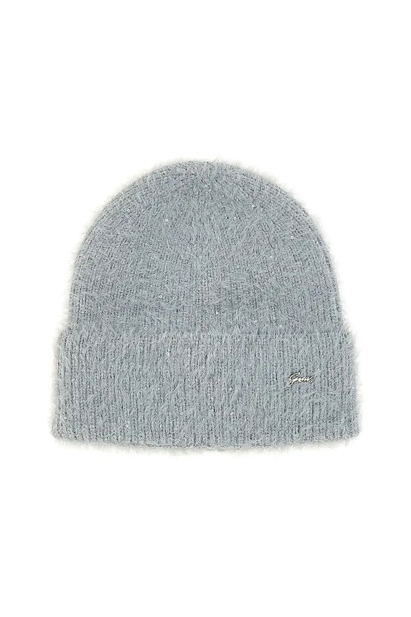 Berretto Grigio Con Filo Argentato Gianmarco Venturi 61050