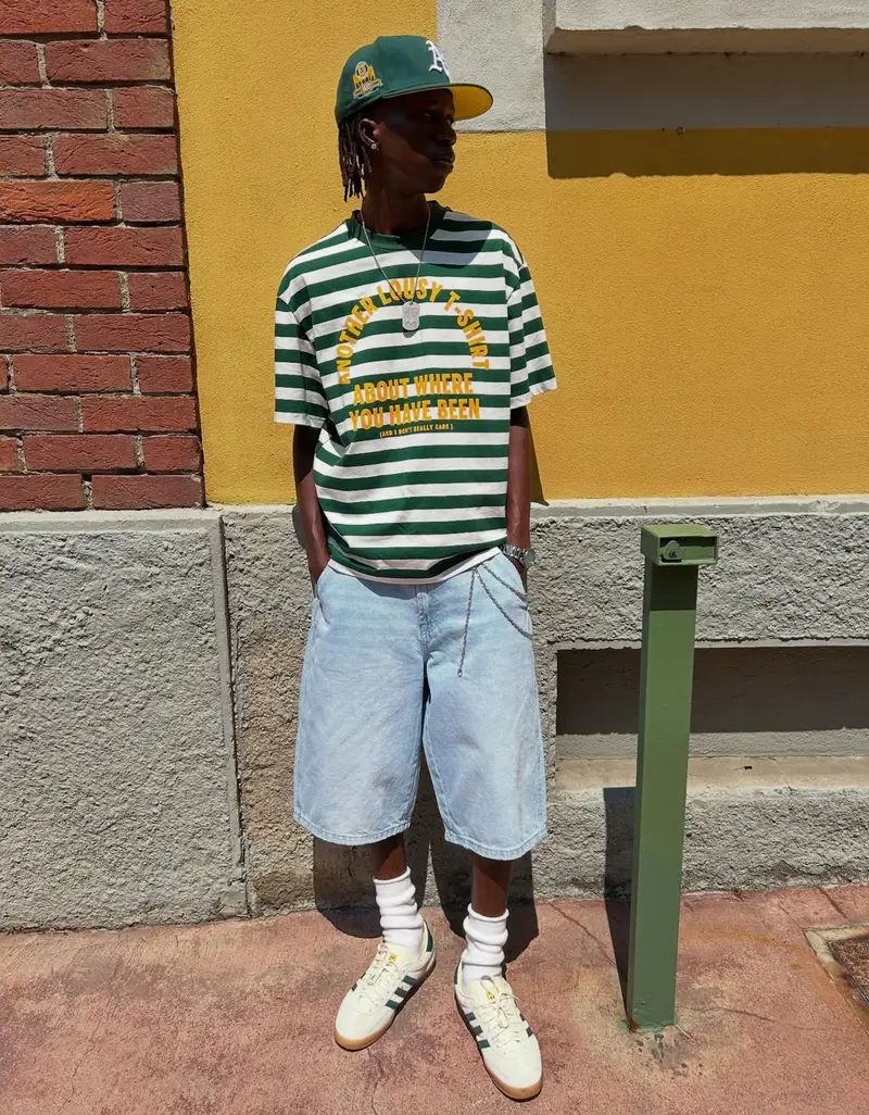 Bershka Bermuda Uomo Denim 4176523