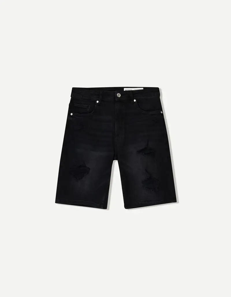Bershka Bermuda Uomo Denim 2703203