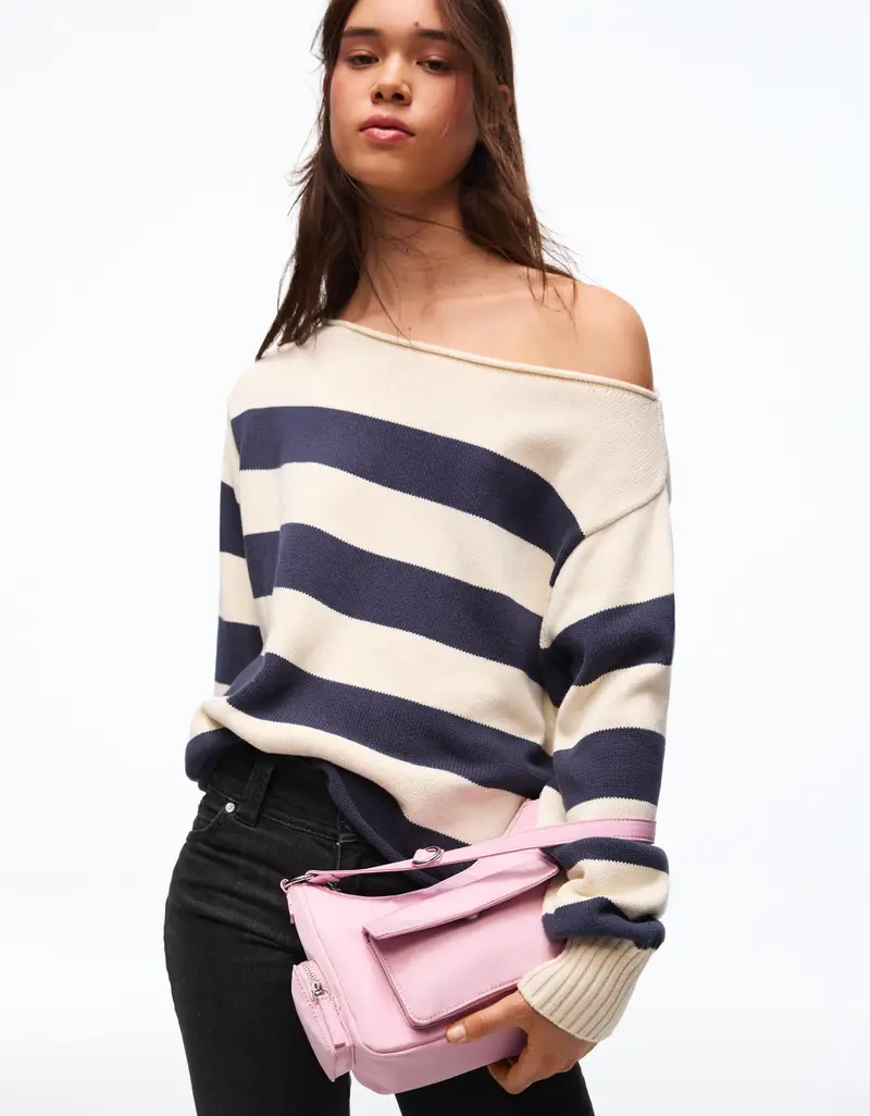 Borsa Multipocket Donna Rosa