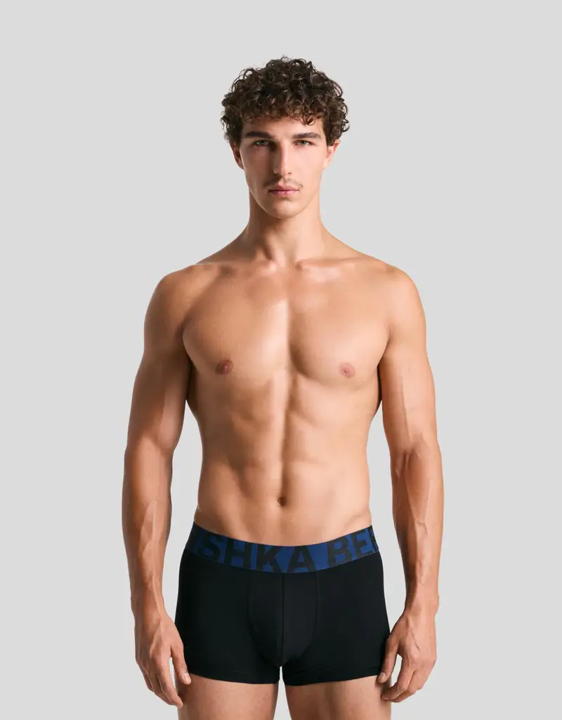 Bershka Boxer Uomo Azzurro 2721215