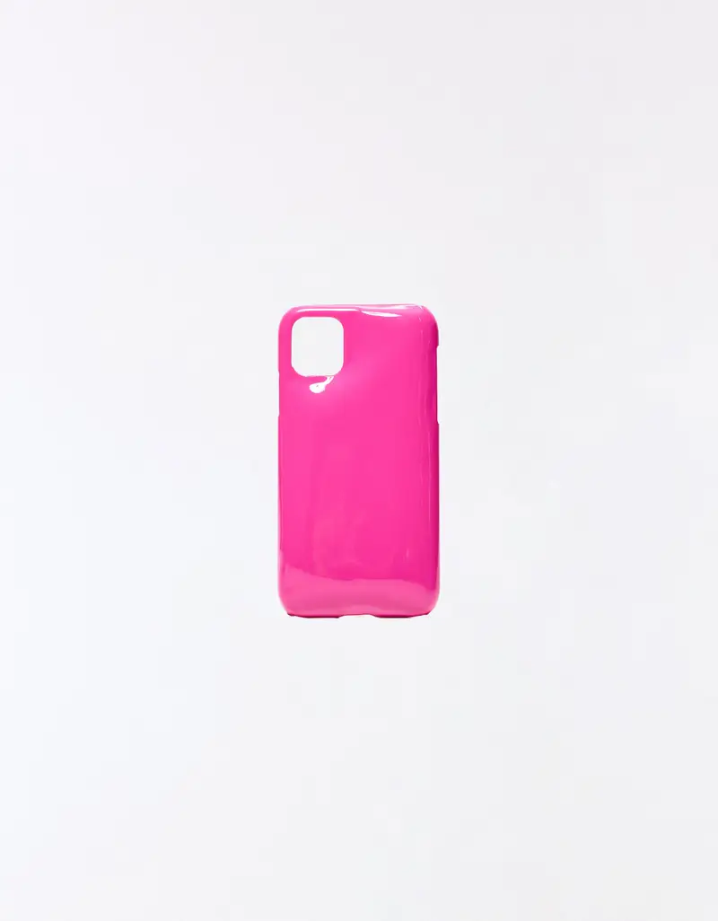 Custodia Per Cellulare Imbottita Donna Iphone / Xr Fucsia