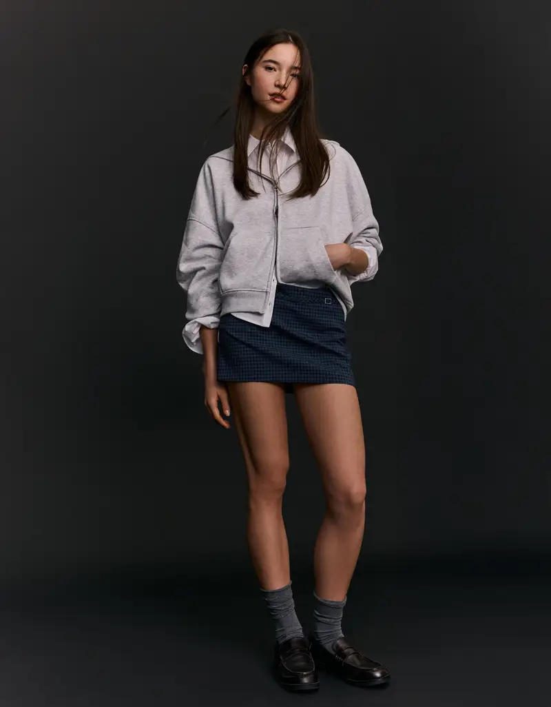 Gonna Pantalone Mini Fibbia Donna Marino