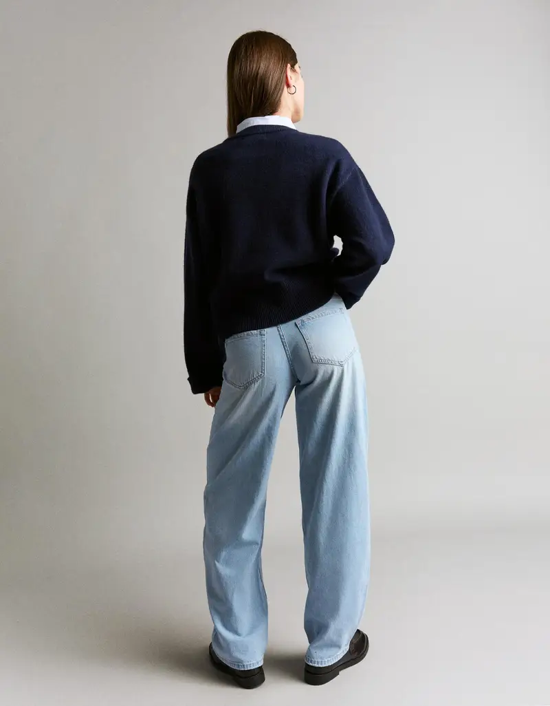 Bershka Jeans Donna Azzurro 4165161