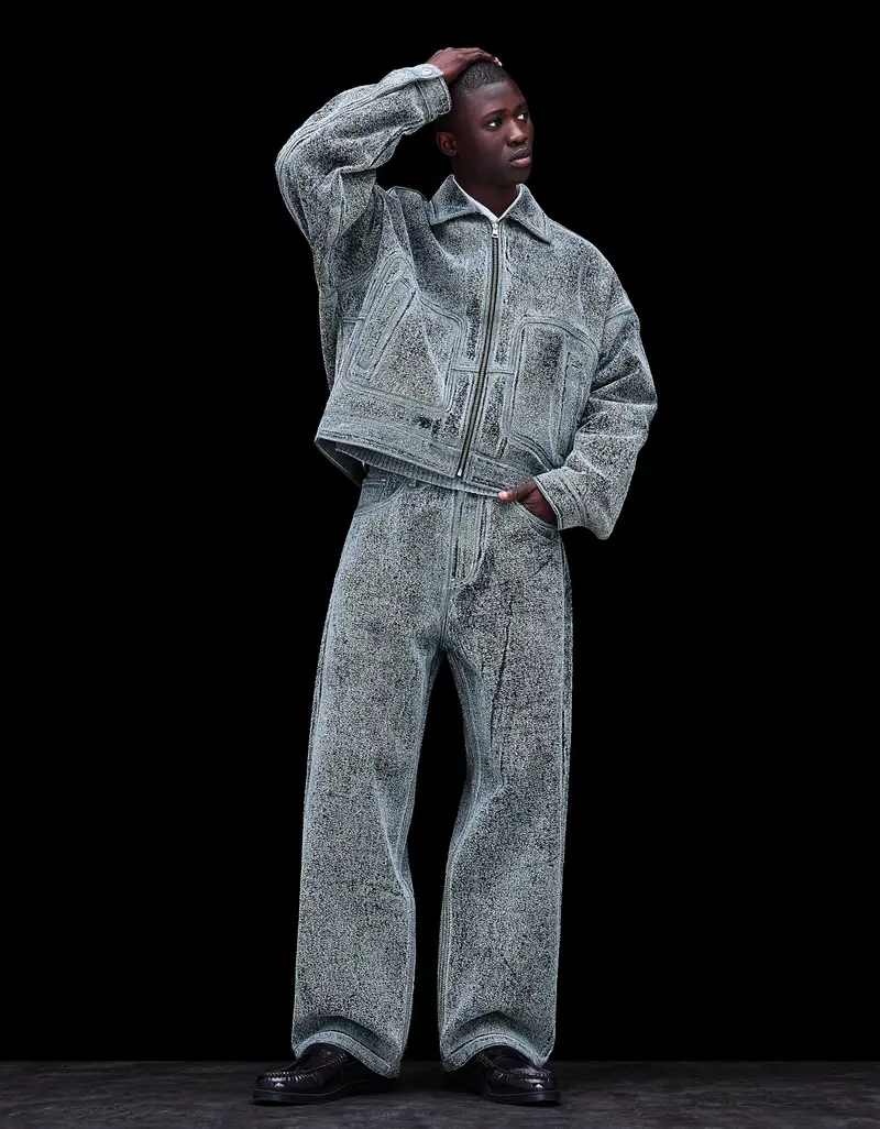 Bershka Jeans Uomo Azzurro 4176296