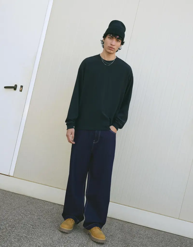 Bershka Jeans Uomo Multicolore 3065521