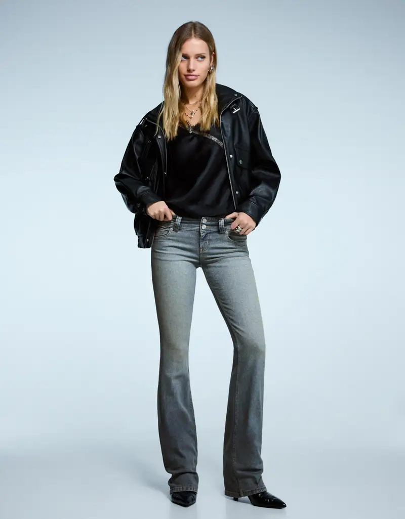 Bershka Jeans Donna Azzurro 4176617