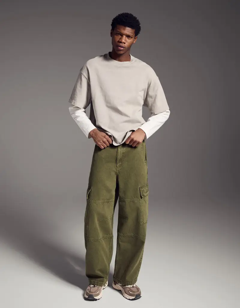 Bershka Jeans Uomo Multicolore 4213466