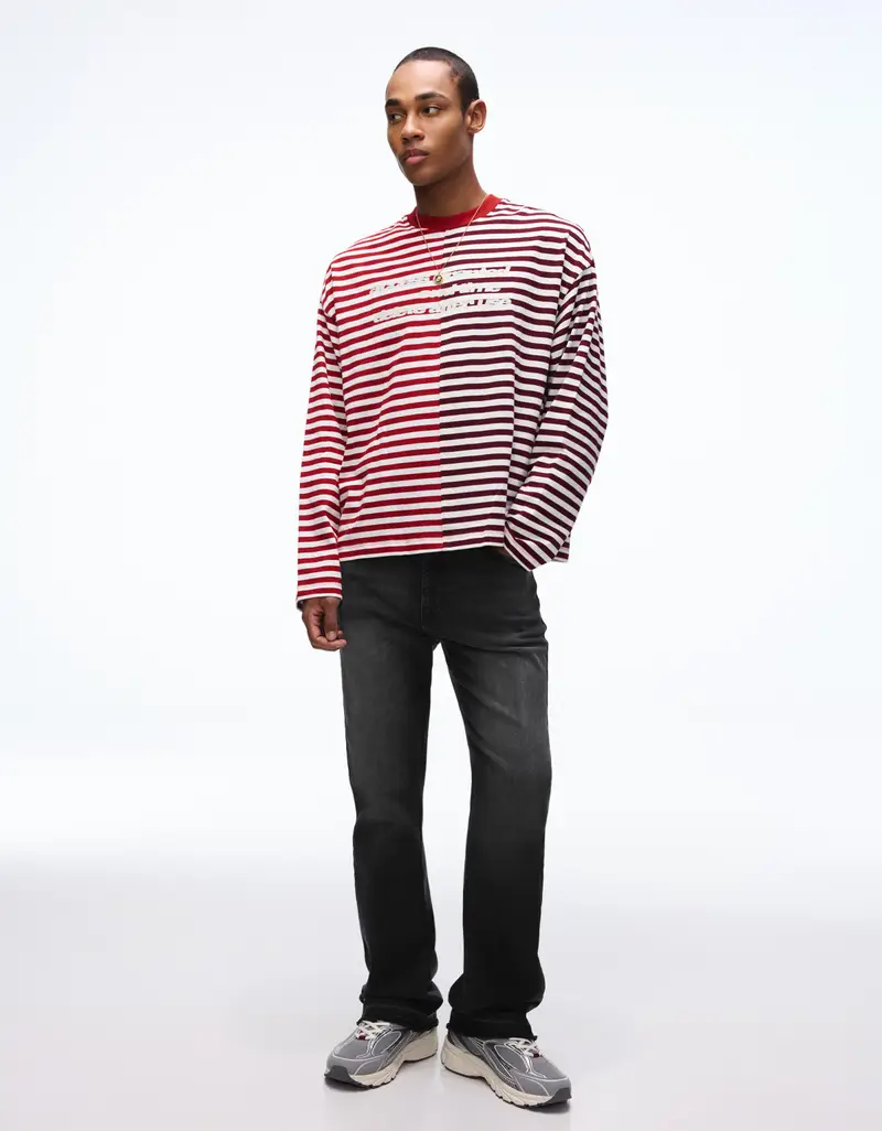 Bershka Jeans Uomo Nero 4176385