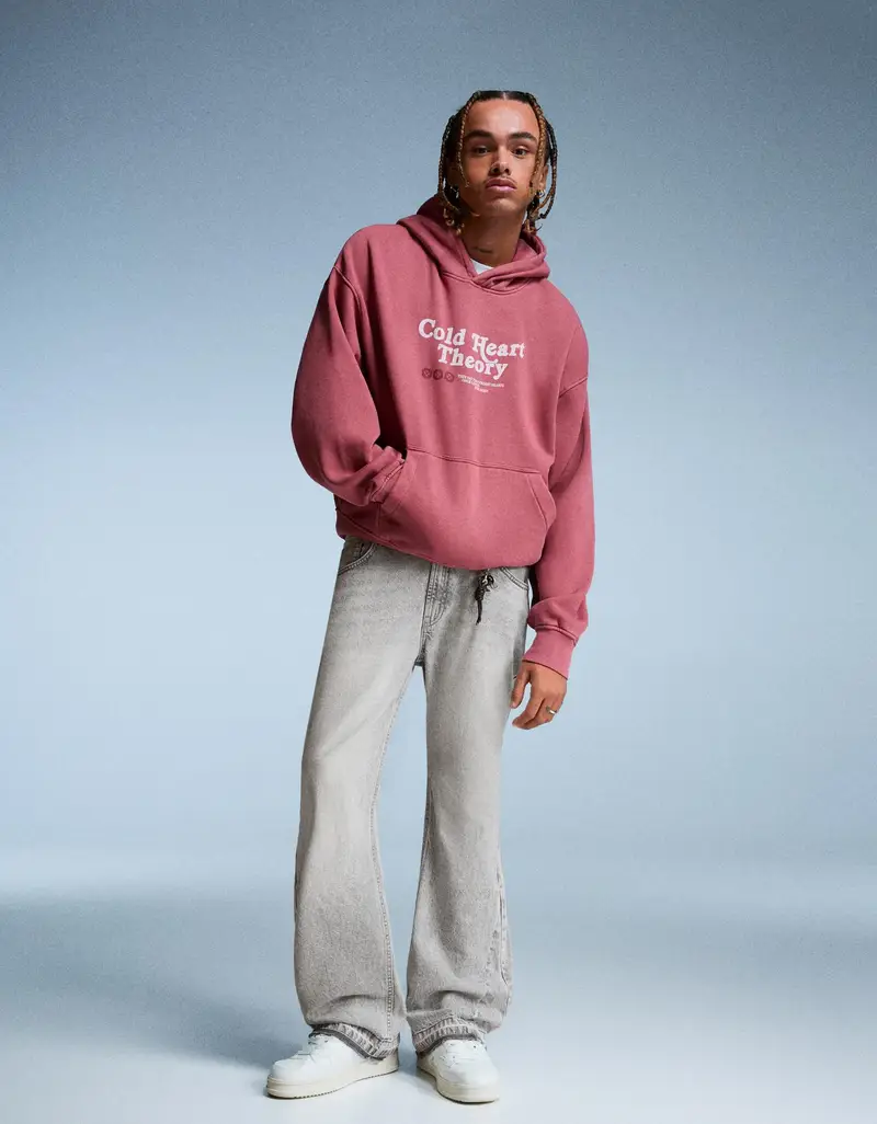 Bershka Jeans Uomo Grigio 2703639