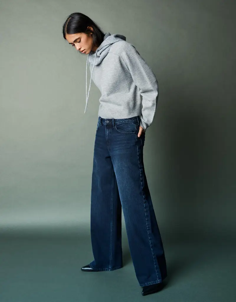 Bershka Jeans Donna Blu 3792891