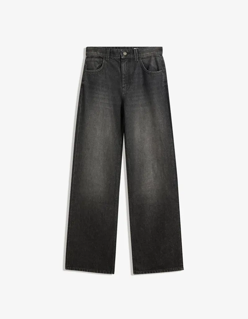 Bershka Jeans Donna Nero 2012134
