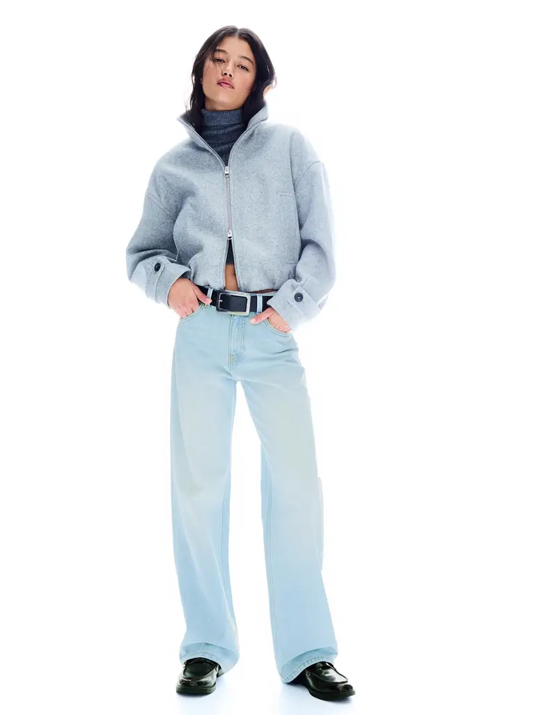 Bershka Jeans Donna Azzurro 4206384