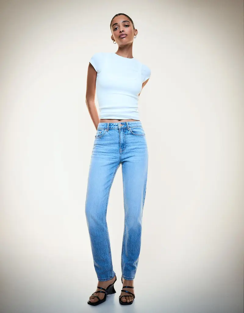 Bershka Jeans Donna Azzurro 2012627