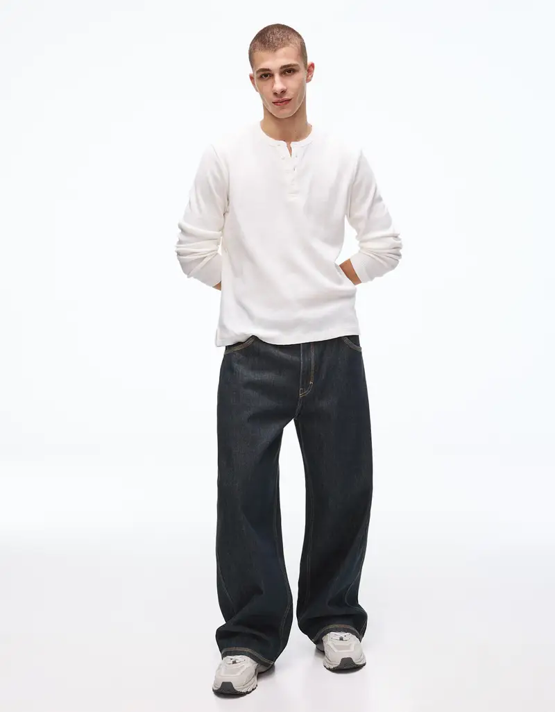 Bershka Jeans Uomo Multicolore 4206281