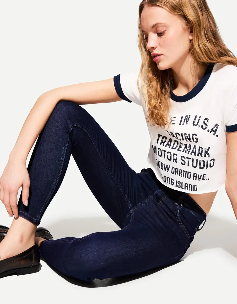 Bershka Jeans Donna Multicolore 2061260